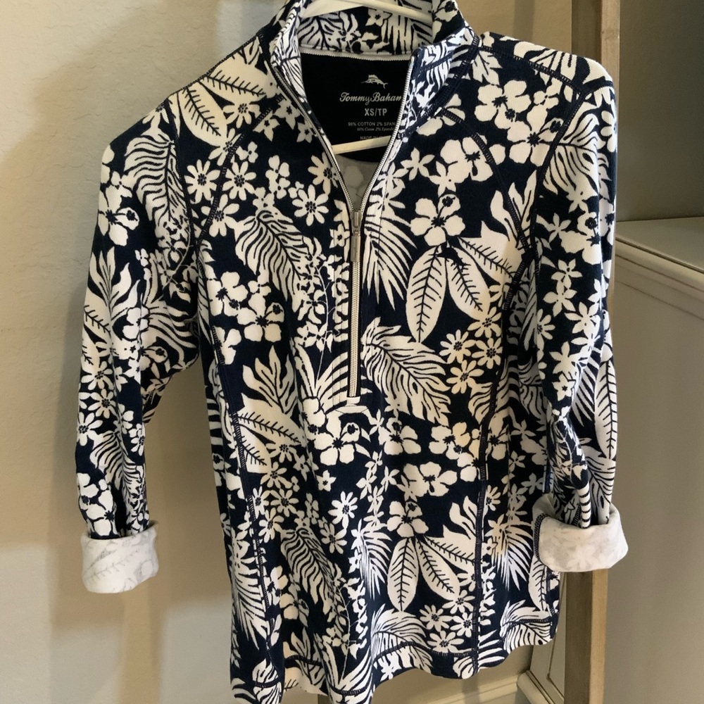 Tommy Bahama Tropical Half-Zip Sweatshirt